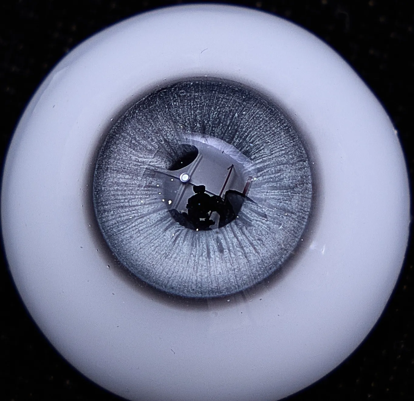 Eye colour 11 — silver grey