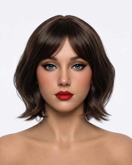 Classic Red makeup look