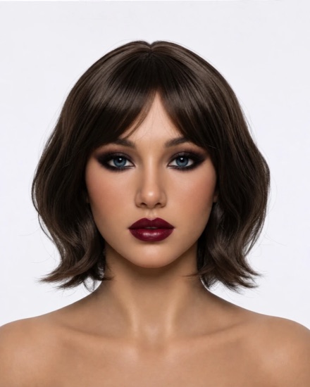 Dark Glam makeup look