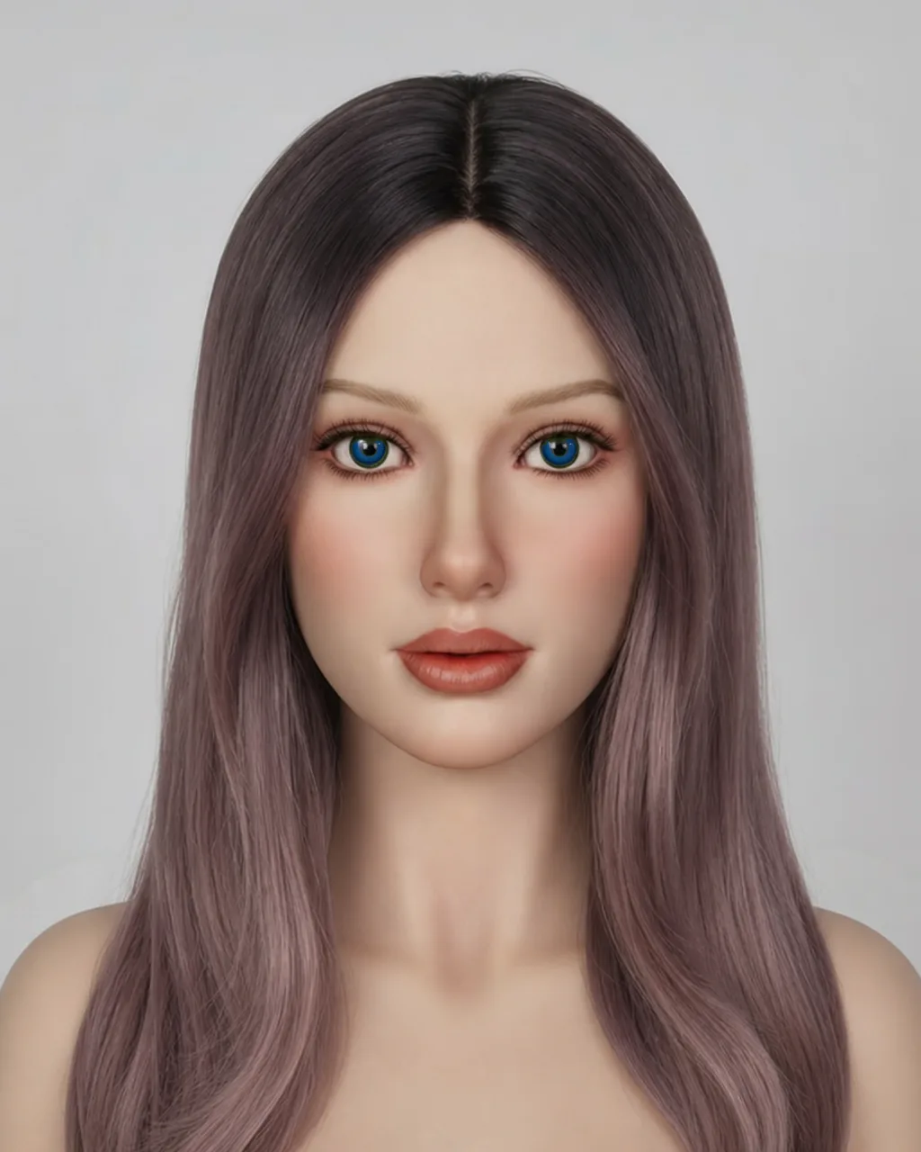 The same face wearing a different wig